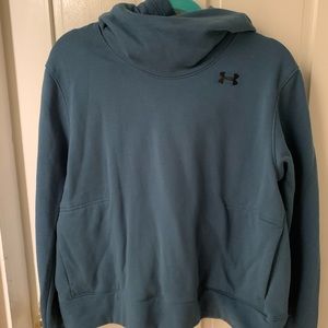 Cowl-Neck Under Armour Cropped Sweater